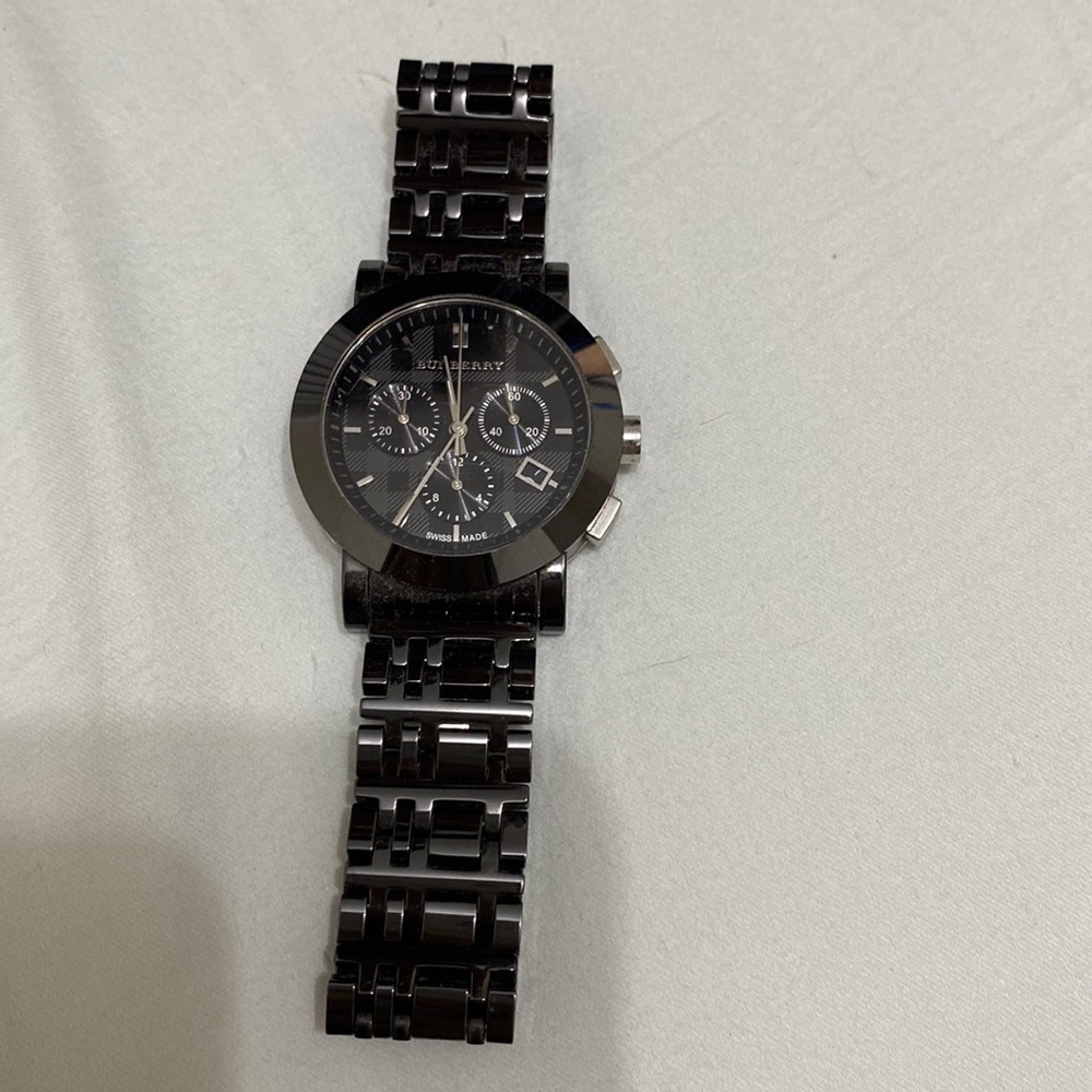 Burberry | Ceramic Chronograph Men's Watch - Model: BU1771